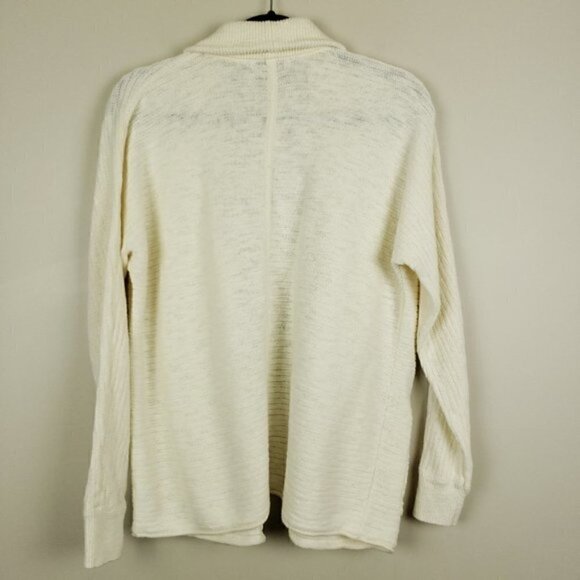 Madewell Harbor Open Cardigan Sweater Ivory Size XS - Picture 4 of 7